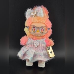 Fits Labubu Colorful Dress